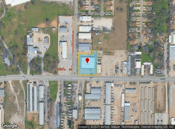 2821 W Division St, Arlington, TX Parcel Map