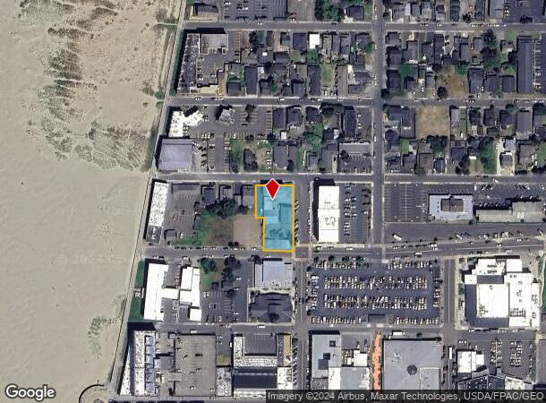  118 N Columbia St, Seaside, OR Parcel Map