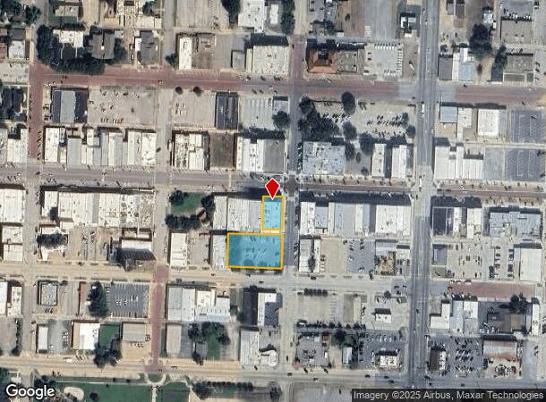  300 W Main St, Denison, TX Parcel Map
