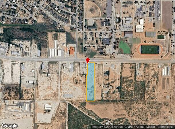 4211 S Chadbourne St, San Angelo, TX Parcel Map