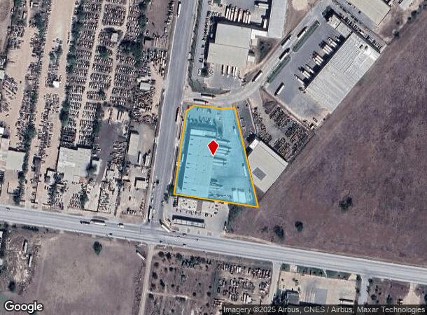 10321 Keystone, Pharr, TX Parcel Map