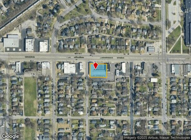  1402 Mishawaka Ave, South Bend, IN Parcel Map