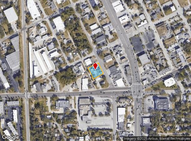  1402 Cypress Ave, Melbourne, FL Parcel Map