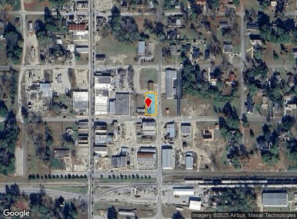 125 E 1St Ave, Chadbourn, NC Parcel Map