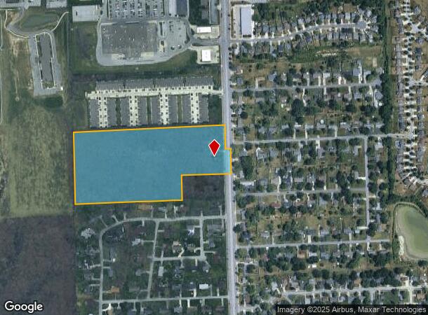  5325 Maplecrest Rd, Fort Wayne, IN Parcel Map