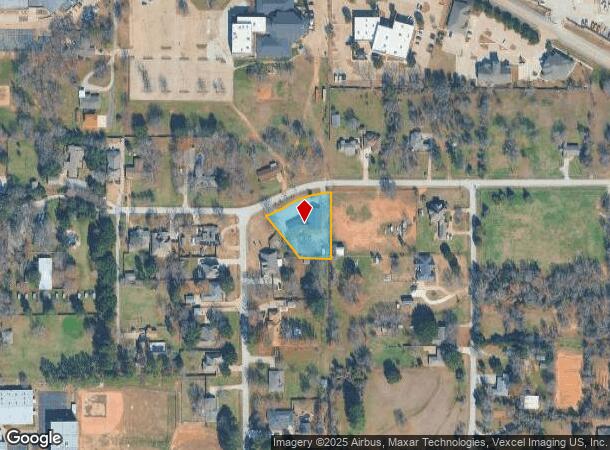 3930 Carol Ln, Arlington, TX Parcel Map