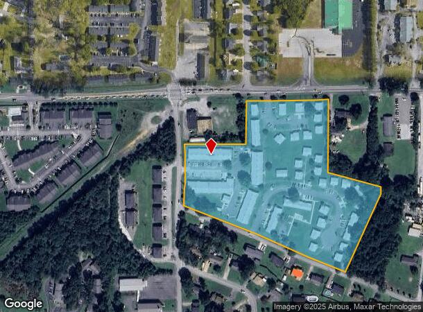  17 S Dahlia Ln, Fort Oglethorpe, GA Parcel Map