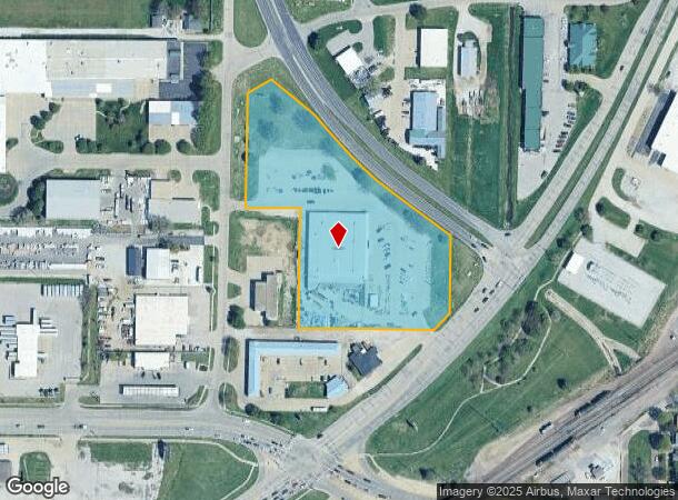  5640 Cornhusker Hwy, Lincoln, NE Parcel Map