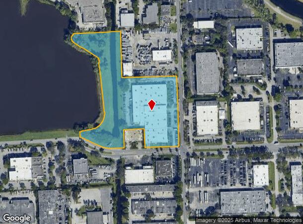 1381 Sw 30Th Ave, Pompano Beach, FL Parcel Map