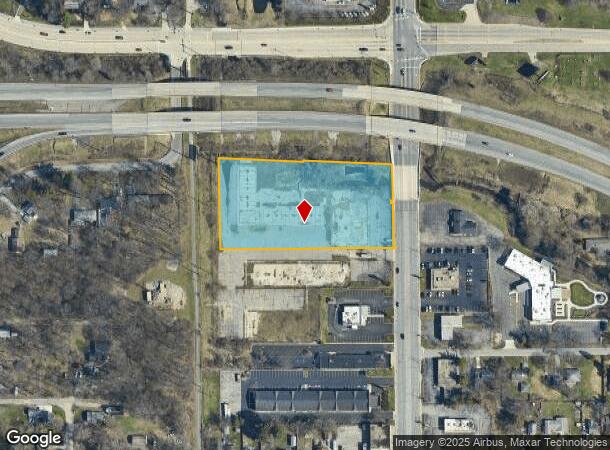  515 N Dixie Way, South Bend, IN Parcel Map