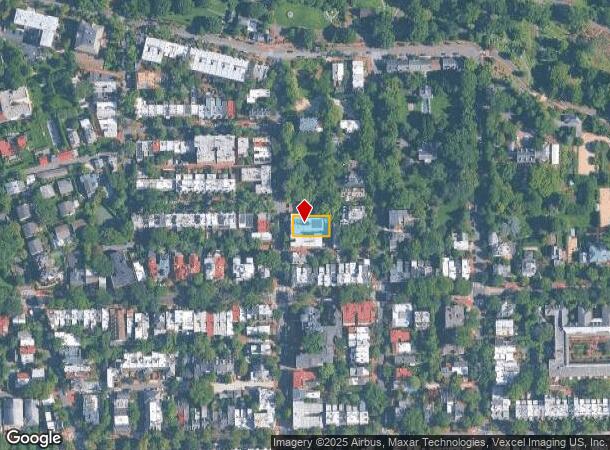  1619 30Th St Nw, Washington, DC Parcel Map