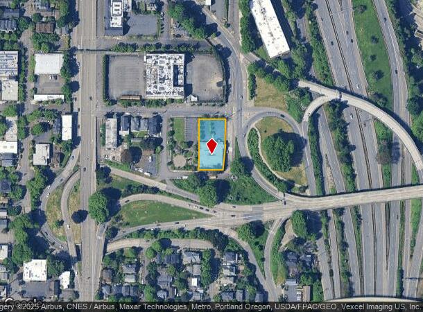 3025 S Corbett Ave, Portland, OR Parcel Map