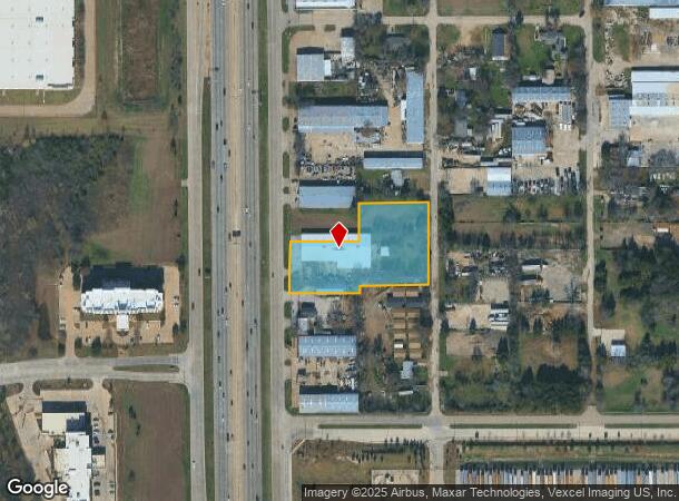  3228 N I-35E E, Lancaster, TX Parcel Map