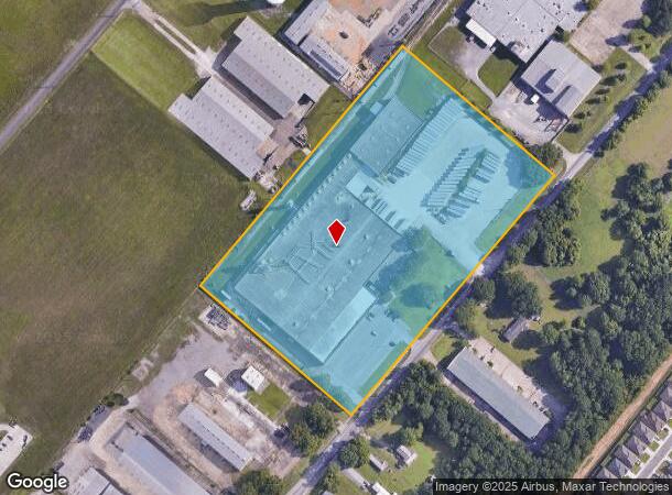  204 Southpark Rd, Lafayette, LA Parcel Map