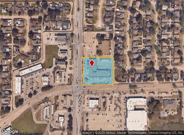 3108 Old Denton Rd, Carrollton, TX Parcel Map