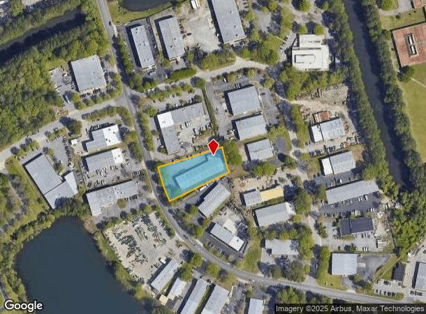  1021 Executive Blvd, Chesapeake, VA Parcel Map