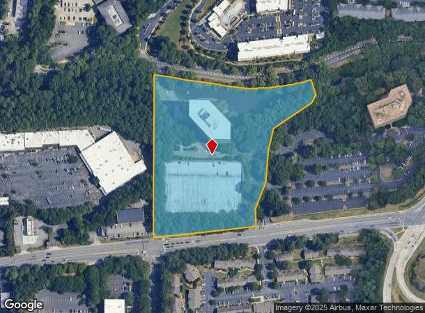  400 Northridge Rd, Atlanta, GA Parcel Map