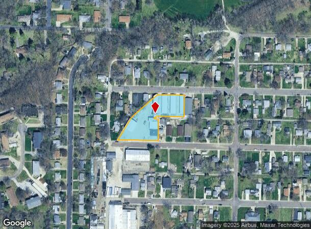  423 E Moneta Ave, Peoria Heights, IL Parcel Map