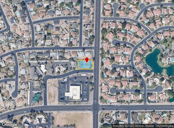  1152 E Greenway St, Mesa, AZ Parcel Map