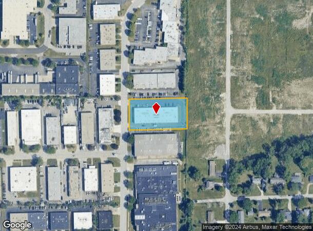  735 N Edgewood Ave, Wood Dale, IL Parcel Map