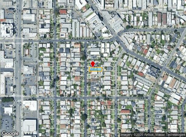 2826 S Norton Ave, Los Angeles, CA Parcel Map