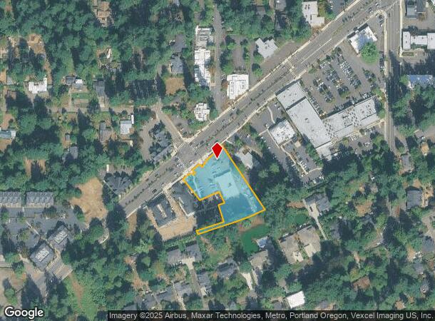 16490 Boones Ferry Rd, Lake Oswego, OR Parcel Map