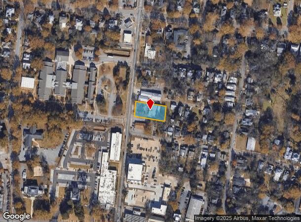  750 N Chase St, Athens, GA Parcel Map