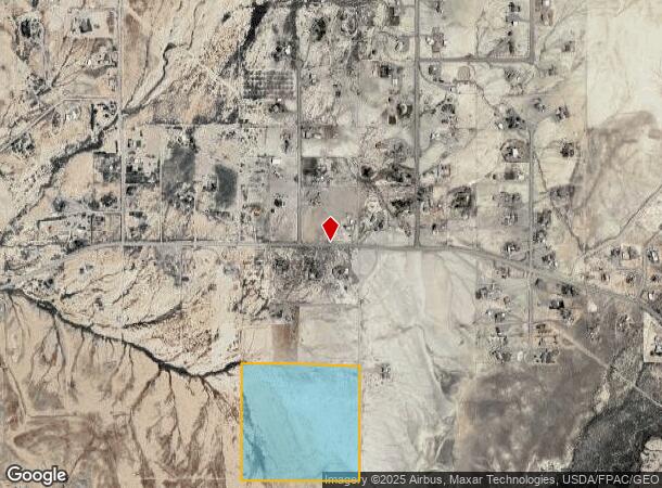  1111 Reeder Mesa Rd, Whitewater, CO Parcel Map