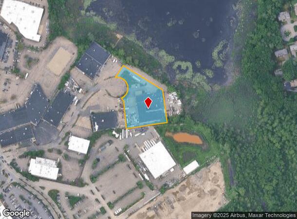 125 Stergis Way, Dedham, MA Parcel Map