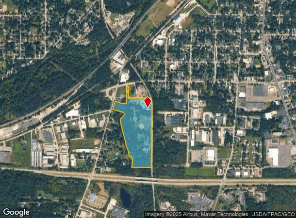 590 Plum St, Kent, OH Parcel Map