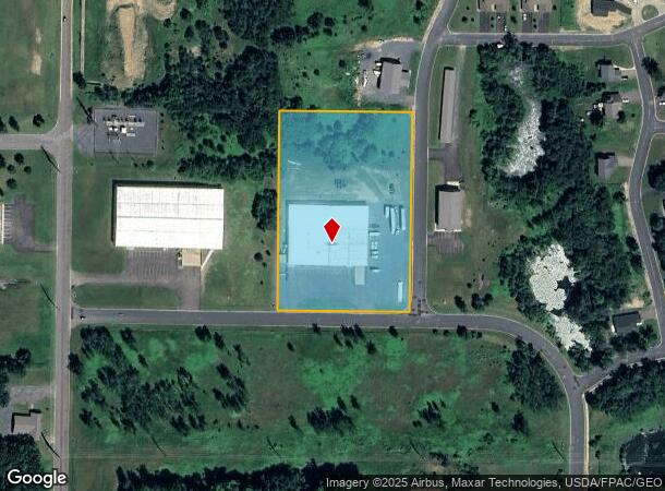 2191 Aspen St, Saint Croix Falls, WI Parcel Map