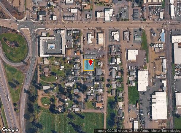  1297 Nw Ellan St, Roseburg, OR Parcel Map