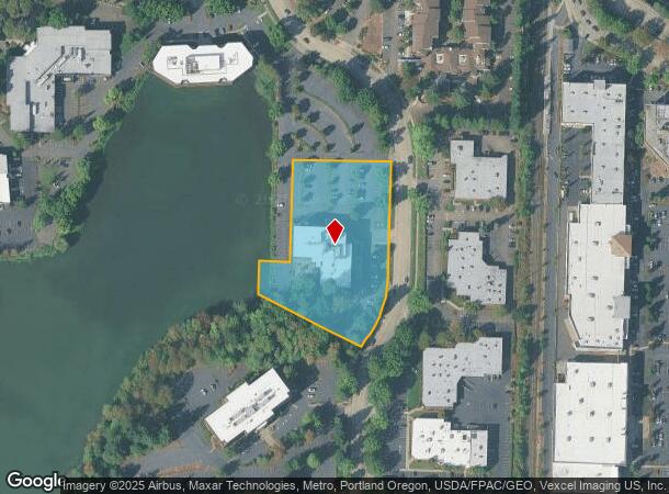  8705 Sw Nimbus Ave, Beaverton, OR Parcel Map