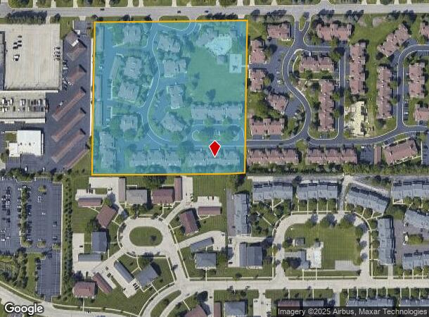  10125 W Plum Tree Cir, Hales Corners, WI Parcel Map