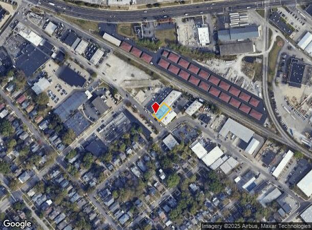  825 National Ave, Lexington, KY Parcel Map