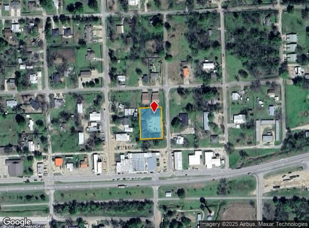155 N Walnut St, Blossom, TX Parcel Map