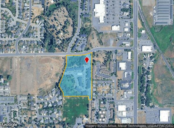210 Simpson Pky, Cheney, WA Parcel Map