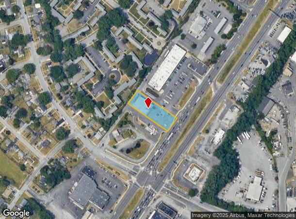  1505 N Dupont Hwy, New Castle, DE Parcel Map