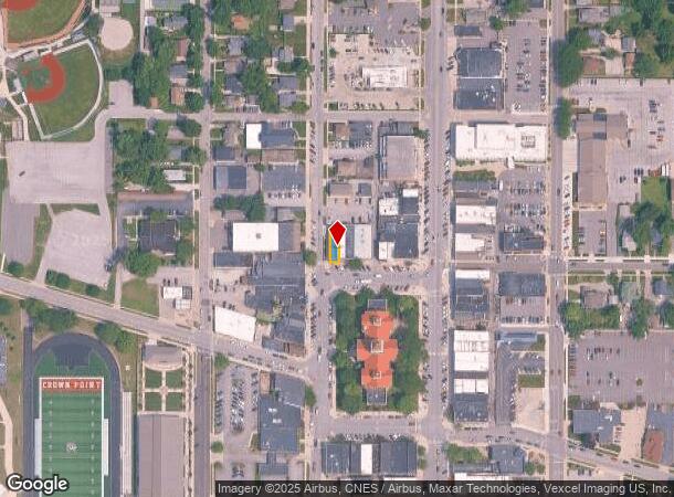 120 W Clark St, Crown Point, IN Parcel Map