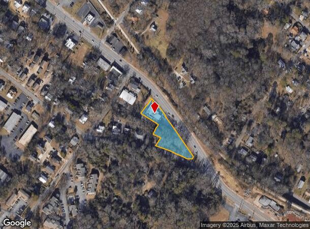  410 Oak St, Athens, GA Parcel Map