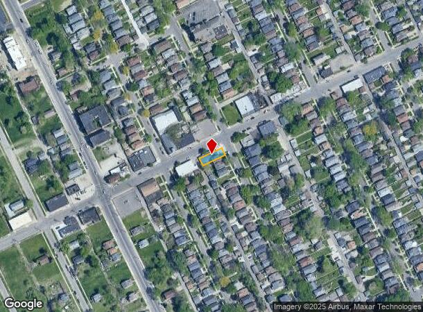 15010 Charlevoix St, Grosse Pointe Park, MI Parcel Map