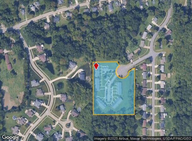 300 Kim Dr, Madison, OH Parcel Map