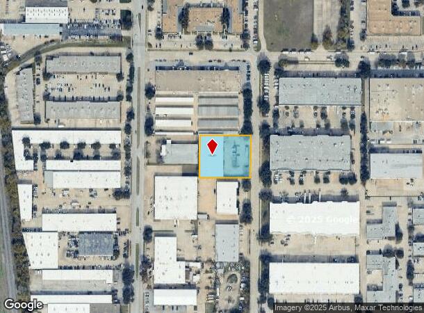 501 Industrial Dr, Richardson, TX Parcel Map
