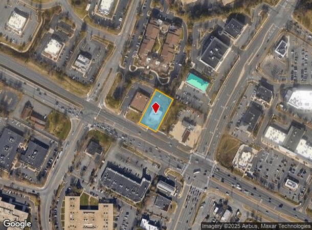  14006 Route 50 Hwy, Chantilly, VA Parcel Map