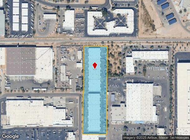 1826 W Broadway Rd, Mesa, AZ Parcel Map