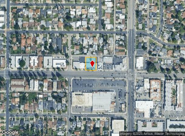 17037 Chatsworth St, Granada Hills, CA Parcel Map