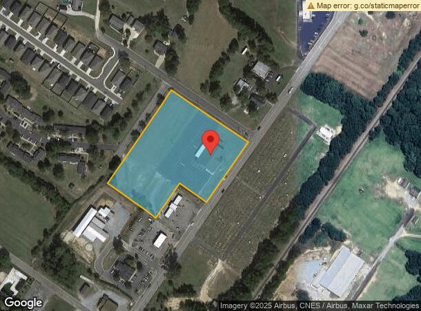  605 N Wall St, Benson, NC Parcel Map