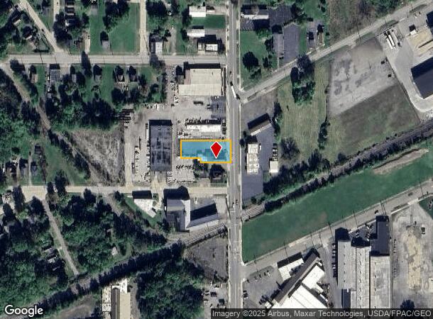  1321 N North Rd Ne, Warren, OH Parcel Map