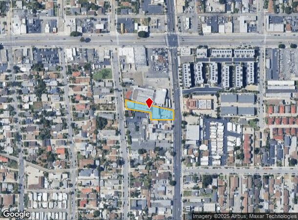  2735 Tyler Ave, El Monte, CA Parcel Map