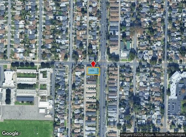  1799 N Hollywood Way, Burbank, CA Parcel Map